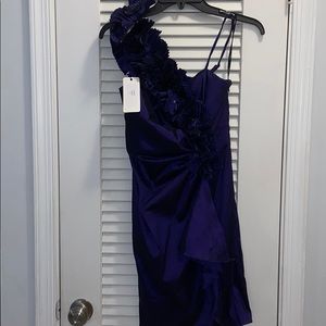 Purple dress for occasions